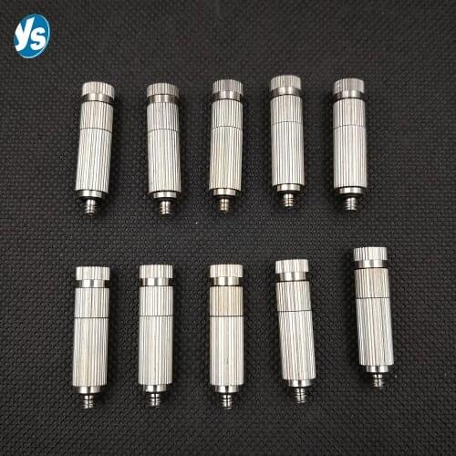 High Pressure Fog Spray Nozzle Dust Suppression Micron Mist Fog Nozzle Fog Machine Accessories Anti-clogging Nozzle