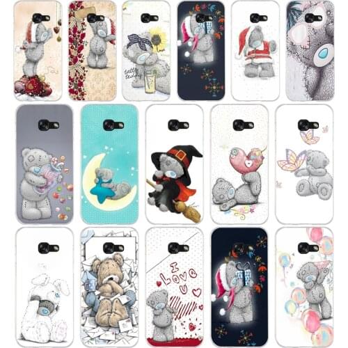 270SD Tatty Teddy Soft Silicone Tpu Cover phone Case for Samsung a3 2016 a5 2017 a6 plus a7 a8 a9 star lite s 6 7 8 9