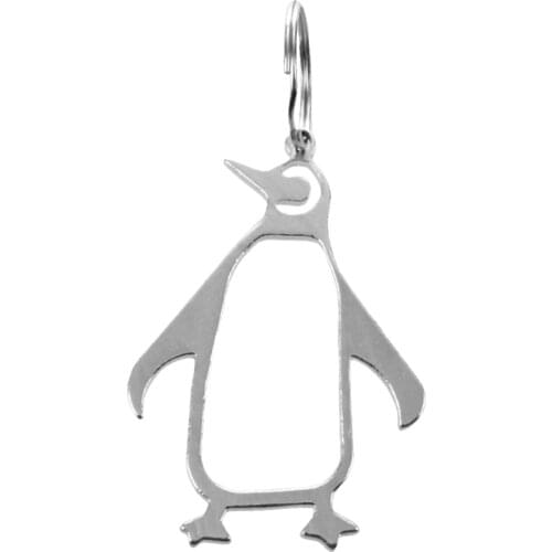 Penguin Aluminum Opener Keychain Opener