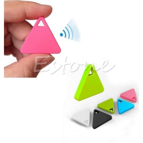 Portable Hot Bluetooth Tracker GPS Locator Antilost Tag Alarm For Car Pets Child Black Drop shipping