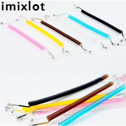 Imixlot Simple Trendy Elastic Silicone Glasses Chain Strap Cable Holder Neck Lanyard for Reading Glasses Eyewear Holder for Kids