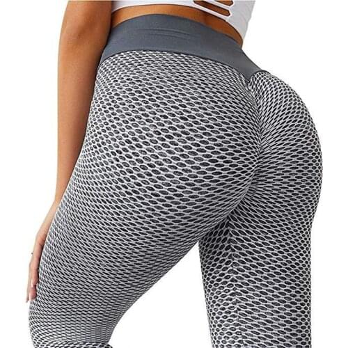 Sexy Leggings Booty Yoga Pants High Waist Leggings Push Up Leggings Anti Cellulite Gym Booty Legging Fitness Pants Honeycomb