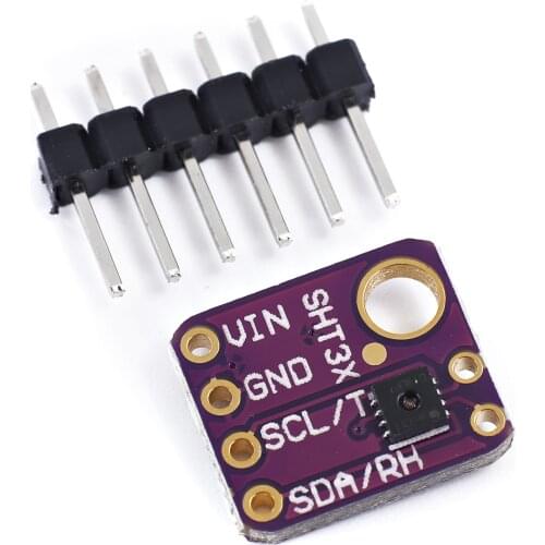 SHT31 Temperature SHT31-D Humidity Sensor Module Microcontroller IIC I2C Breakout Weather 3V 5V Compliant For Arduino