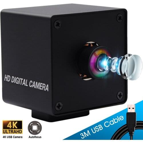 4K HD Webcam Autofocus Web Camera 4K High Speed Mjpeg 30fps High Frame Rate Mini Webcam USB Document Camera for PC Laptop,Tablet