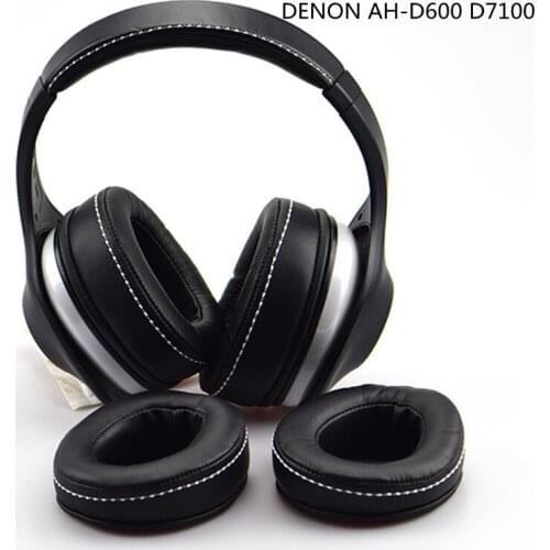 1 Pair Replacement Headphone Ear Pads Soft Sponge Cushion for DENON AH-D600 D7100 Headphone Accessories Earpads Headset