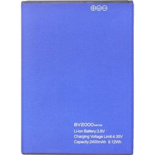 1x 2400mAh BV2000 Replacement Battery For Blackview BV2000S BV 2000 S Batteries