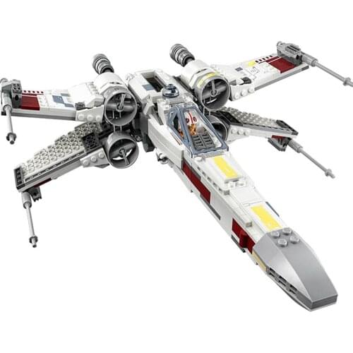 2021 New 05145 819pcs Star Plan X Wing Fighter Building Blocks 4 Figures Compatible 75218 Bricks Toy In stock