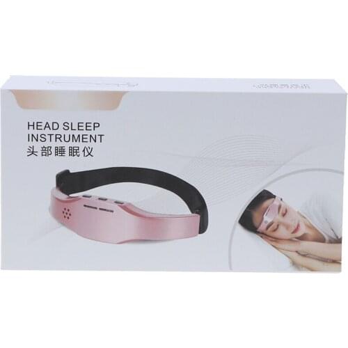 Wireless Intelligent Migraine Pressure Relief Sleep Insomnia Head Therapy Massage Device Relieve Tension For Sleep Beauty Tools