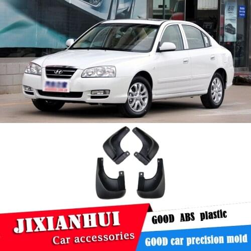 For Hyundai ELANTRA 2007-2010 Mudflaps Splash Guards Front With the color and rear Mud Flap Mudguards Fender Modified special