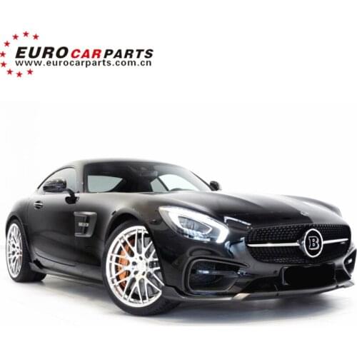 GTs carbon finber front spoiler side skirt rear diffuser for GT to B style carbon front lip rear diffuser