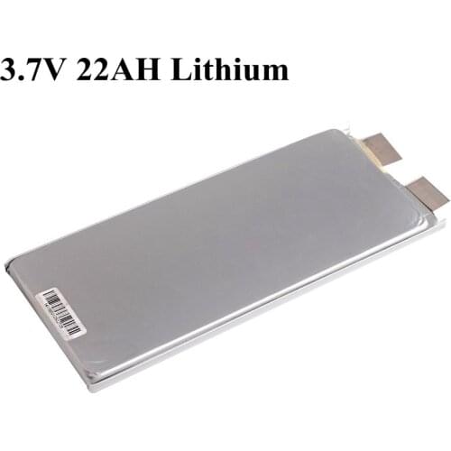 3.7v 22Ah Lithium Battery 20Ah 22000mah Li-ion Battery 15C Discharge for Electric Bike Diy 12v Battery Pack Solar Panel Cell