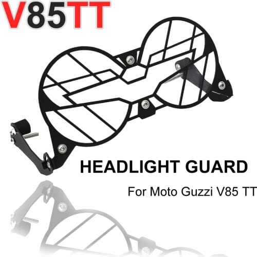 NEW For Moto Guzzi V85 TT Motorcycle Flipable Headlight Protector Grille Guard Cover V85TT V 85TT V 85 TT Accessories