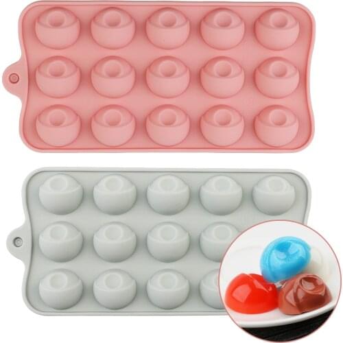 Silicone Mold For Chocolate Candy Pudding Baking Accessories Fondant Nut Mold Silicone Cake Decoration DIY Molds Best Sell