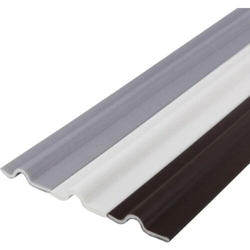 Window Seam Sealing Strip Door Bottom/Seam Sealing Strip Windproof and Dustproof Self-Adhesive Seal Strip（2m/6.56ft