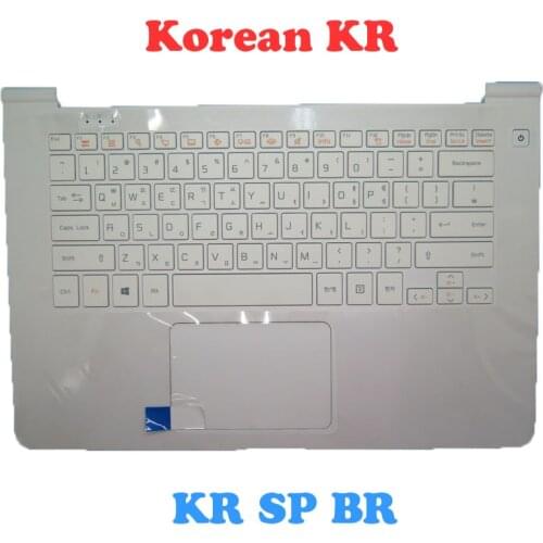 PalmRest& KR SP Keyboard For LG 14U360 14U360-E 14U360-L 14UD360 14UD360-L LG14U36 Korean Spanish SP Palmrest Upper Case
