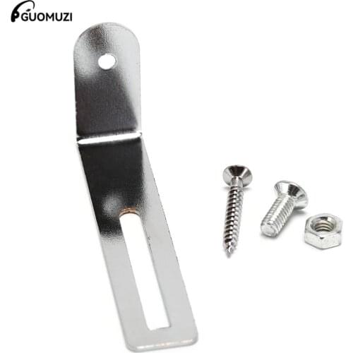 1 Set Stainless Steel Guitar Pickguard Mounting Bracket For Electric Guitar Silver Color