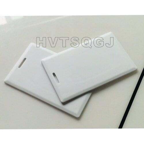 100pcs/lot 125khz Blank T5577 Copy Card Thick ID Card For Access Control