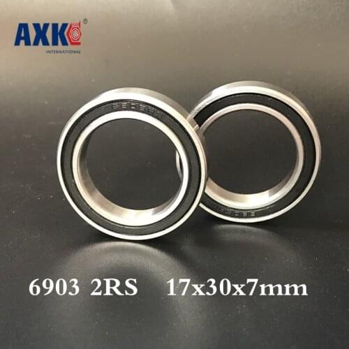 2021 Special Offer Top Fashion Rolamentos Thrust Bearing 6903 2rs Abec-1 17x30x7mm Metric Thin Section Bearings 61903rs 6903rs