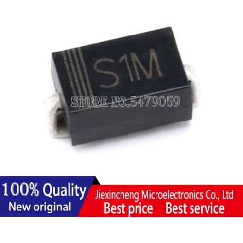 50PCS S1M FS2M SS5819D SS320-A SS320 SMAJ8.0CA WR SMA(DO-214AC) New original