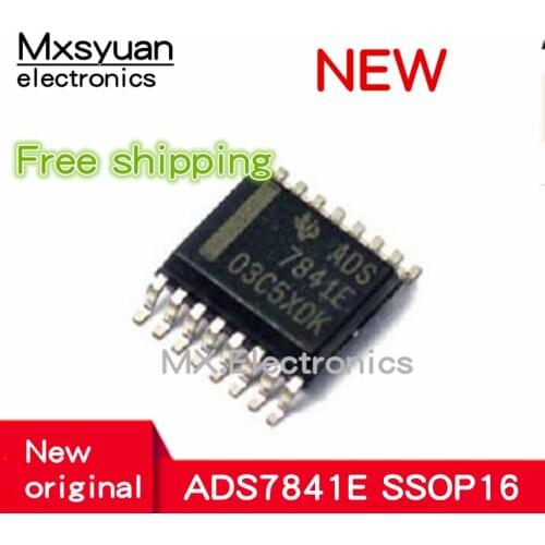 5-10pcs New original ADS7841E ADS7841 ADS7841E/2K5 SSOP16 Analog to digital converter