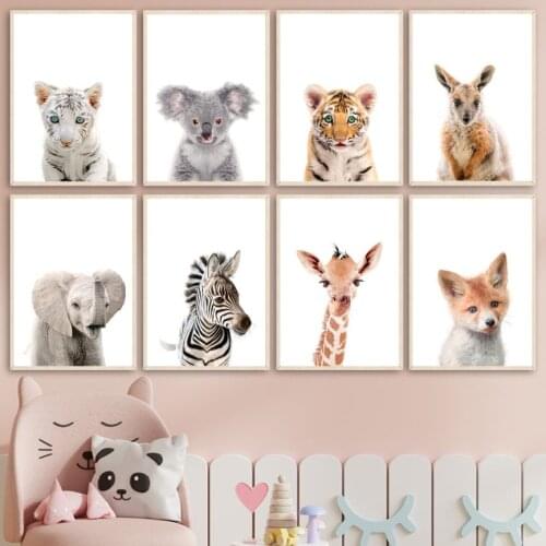 Diamond Painting Animal Elephant Tiger Fox Koala Cross Stitch Kits Full Drill Embroidery Diamond Mosaic Art Picture Home Decor