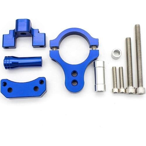 Aluminum Motorcycle Adjustable Steering Stabilizer Damper Mounting Bracket Support Kit For Yamaha YZF R3 R25 MT25 2015 - 2017