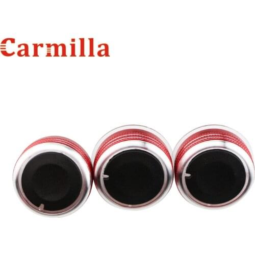 Carmilla Car Air Conditioning Air Conditioner Switch Knob Manually Modified Cover Car Accessories for BYD F3 F3R Car Kit Parts