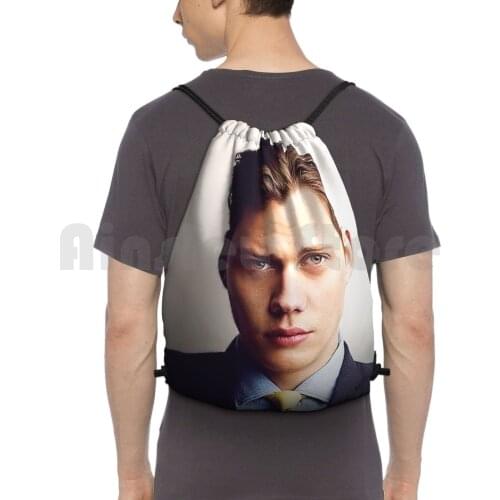 Bill Skarsg ? Rd Backpack Drawstring Bag Riding Climbing Gym Bag Bill Skarsg ? Rd It Movies Movie Tumblr New Cool Hot Penny
