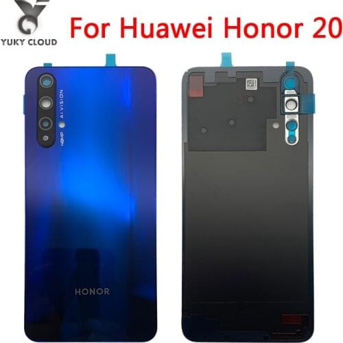 100% Original huawei Honor 20 Honor 20S, Honor 20 Pro Battery Cover For Honor 20pro Replace the YAL-AL10 Housing battery cover