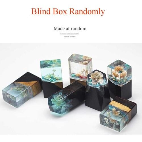 Wood Resin Handmade Custom English Chinese Name Seal Stamp Gift For Kid Student Teacher Painter Randomly Mystery Blind Lucky Box