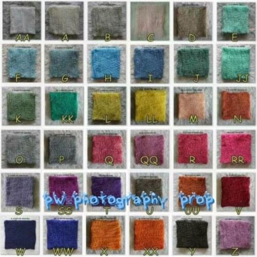 Baby Photo Prop Dyed Cheesecloth wrap Newborn stretch Knit Cheese Wrap Photography props 36*90cm