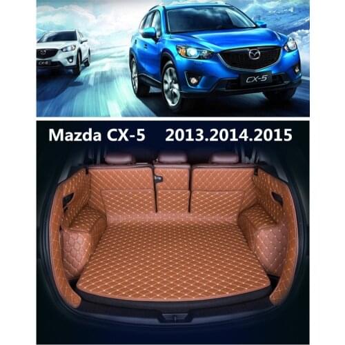 For Mazda CX-5 CX5 2013 2014 2015 2016 High Grade Full Rear Trunk Cargo Mat Tray Liner Protector Foot Pad
