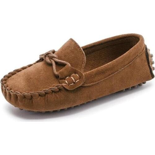 Size 21-35 Baby Toddler Shoes 2021 Spring Summer Children Soft PU Leather Casual Shoes Boys Loafers Girls Moccasins Shoes