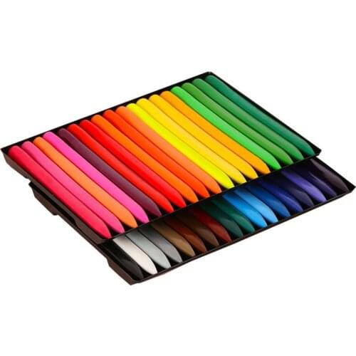 Washable Plastic Crayons Drawing Set Colors For Paint School Children Art Stationery Supplies Kids Wax Pencils