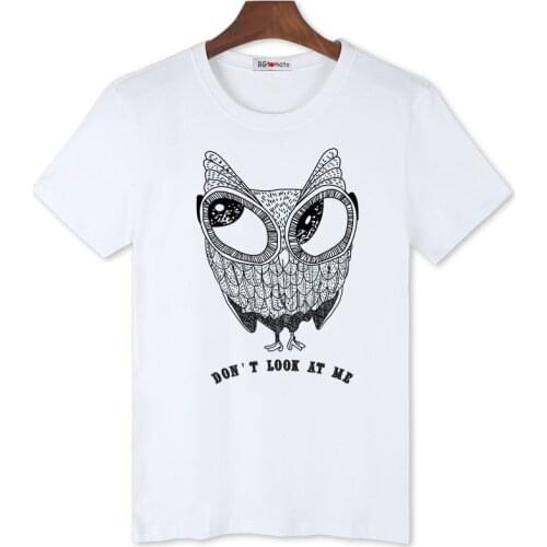 BGtomato art owl printing tshirt for men new style hot sale trend shirts original brand breathable t-shirts casual top tees