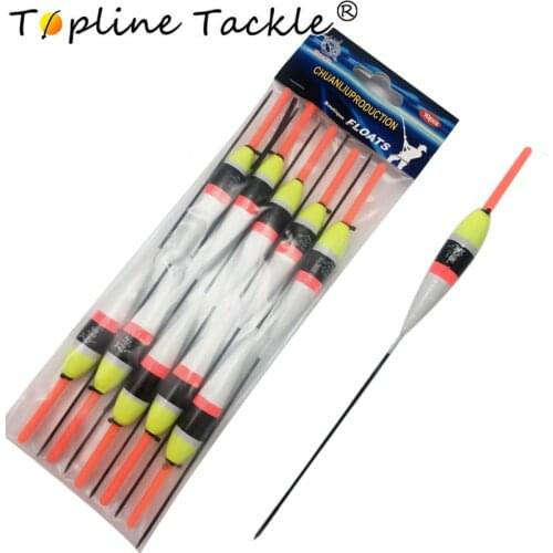 Topline Tackle 10pcs/Bag 2.5g Fishing Float Set Buoy Bobbers Fishing Floats Vertical Pesca For Carp Fishing Tackle