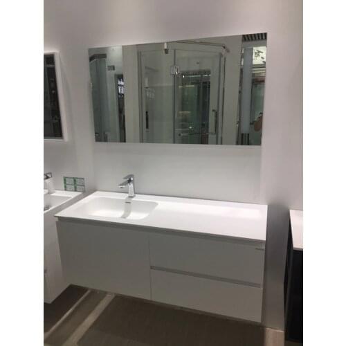 1200mm Wall Mounted Cabinet Big drawer Contained Cells Vanity Solid Surface Acrylic Basin Soild Wood Vanity 2216L