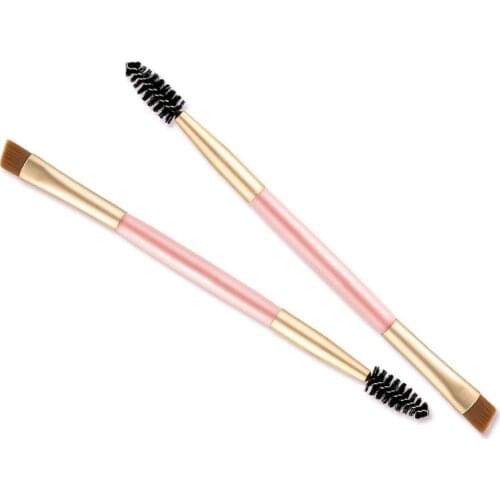New Double Head Make up Brushes Eye lashes Disposable Mascara Wands Applicator Eye lashes Cosmetic Brush Maquiagem For Makeups