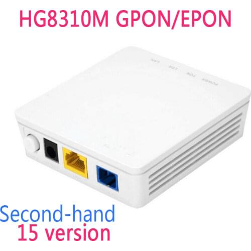 Onu Gpon Epon Ont FTTH Fiberhome Modem Second Hand hg8310m hg8010H Hg8010c Hg8120c 1GE XPON Hybrid Free Shipping 10PCS
