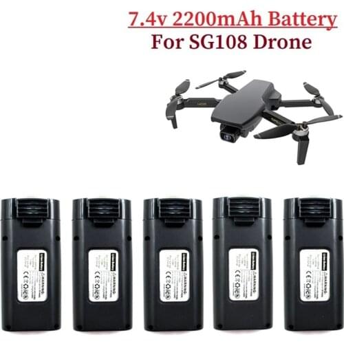 Original Battery for SG108 SG-108 Drone RC Quadcopter spare parts 7.4V 2200mAh Lipo battery for SG108 Rechargeable Battery