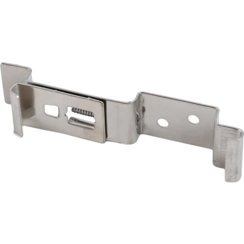 A Pair 8101.730 European Car License Plate Frame Holder Trailer License Plate Clips Spring Loaded Stainless Steel Bracket Cars