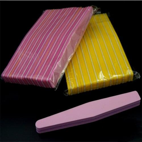 Wholesale Excellent Diamond Nail Sponge File Rhombus Nail Buffer Manicure Nail Care Tool EVA Nail File 1000pcs/lot free shipping