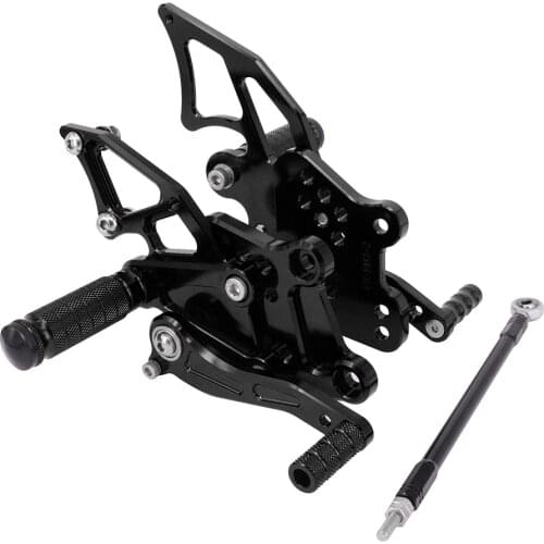 CNC Adjustable Motorcycle Billet Foot Pegs Pedals Rest Footpegs Rearset For KAWASAKI NINJA300 NINJA 300 2013 2014 2015 2016