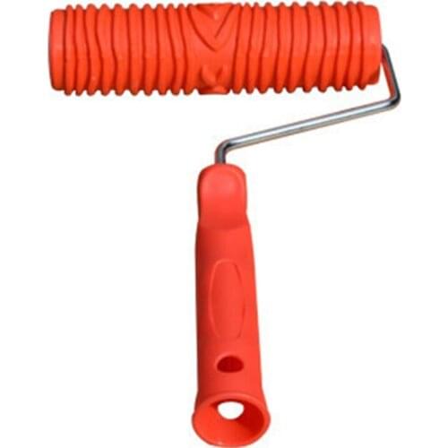 Embossed Paint Roller Sleeve Wall Texture Stencil Brush Pattern Art Rollers House Decoration Household Tools