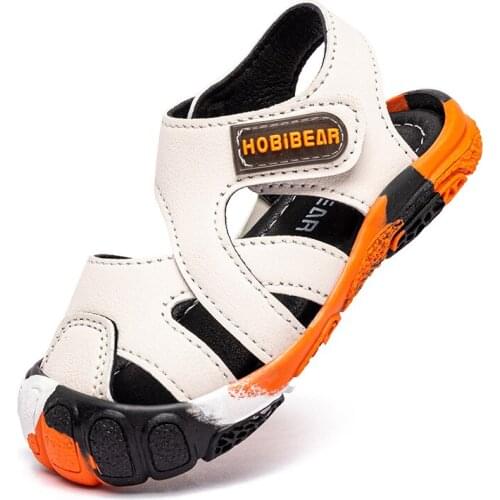 Baby Boy Sandals New Summer Childrens Beach Shoes Outdoor Toddler Sneakers Kids Sandals For Girls Princess Leather Casual Shoes