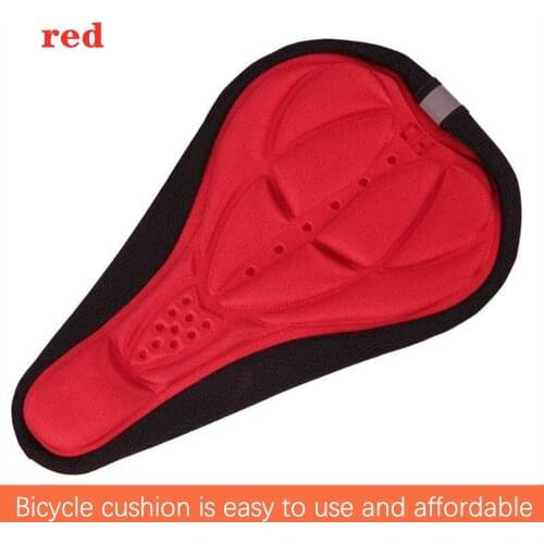Silicone 3D gel cushion cushion cover bicycle saddle super comfortable foam seat mountain bike bicycle cushion cushion cover