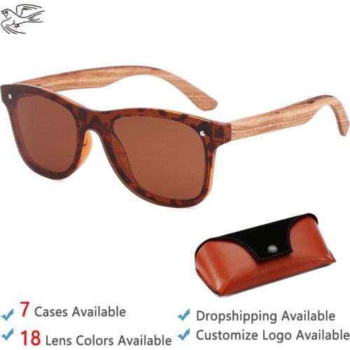Plastic Sunglasses Wooden Frame Glasses Cork Wood Case Shades Brand Designer Sunglasses Vintage Bulk Wholesale Sun Glasses GB154