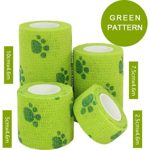 1Pcs Waterproof Medical Elastic Bandage Therapy Self Adhesive Bandage Muscle Tape Finger Joints Wrap Kinesiology Tape 2.5-10cm