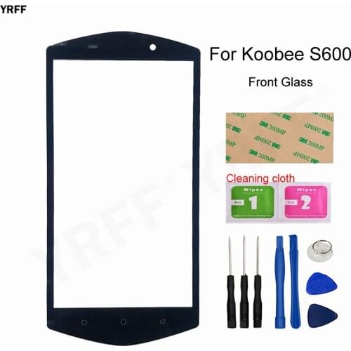 For Koobee S600 Front Glass Panel (No Touch Screen) Phone Assembly Parts