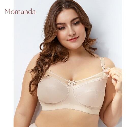 MOMANDA Breastfeeding Maternity Nursing Bra Pregnant Women Underwear Soutien Gorge Plus Size
